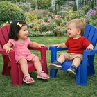 Little Tikes Kids Garden Chair 4 Pack In Blue  Outdoor Toddler Activity Adiro   