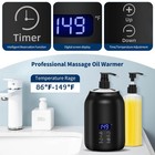 Yofuly Massage Oil Single Bottle Without Gua Sha Roller  Black