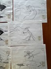 Original The Land Before Time 1988 Animation Production Hand Drawing Sketch  3