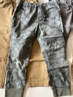 Bundle Lot Of 5 Joggers   Straight Leg 4t Cotton Cat   Jack Camo Khaki Gray
