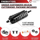 For Jet 8  Jointer Helical Cutterhead Fits Jj-8 jwj-8cs jj-8cs jj-8hh Models