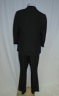 Mannie Walker Vintage Black Barathea No Button Open Jacket Tuxedo 42s Nwot