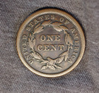 1840 Braided Hair Large Cent 1c Us Mint Copper Coin