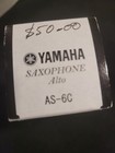 Yamaha Alto Sax Saxophone Mouthpiece 6c New Wow 