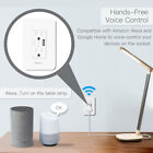 Moes Wifi Smart Outlet In Wall Power Socket 2 Plug With Usb 15a Alexa Google App