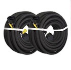 2x Soaker Hose 100 Ft For Garden Lawn W soaker Hose Fitting 1 2  Save 70  Water