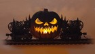Pumpkin Wagon  assembled  Halloween Special Rolling Stock  1 87 Ho