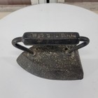 Vintage Cast Iron Sad Iron 7 Lb     Af Mfg Co Primitive Antique Flat Iron Doorstop