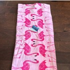 Cynthia Rowley Pink Flamingo Cotton Beach Towel 36 x70 