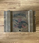 Vintage Budweiser Wooden Crate Box Centennial 1876-1976 Anheuser-busch Beer B2