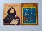 Vintage Macrame Pattern Books 70s Diy Craft Boho Wall Hanging Designs Lot 2