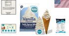 Gluten-free Vanilla Soft Serve Ice Cream Mix - 6 Lb Bag For Joyful Indulgence