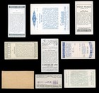 Greyhound Dog Vintage Cigarette   Trade Cards - Collection Of 9 All Original