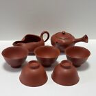 Rare Japanese Sencha Set Tea Pot Bowl Kyusu Yusamashi Mumyoi Ware Sadogashima