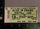 Alice In Chains Mtv Unplugged Concert Ticket Vinyl Decal sticker 4 10 96 4x2   