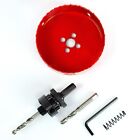 Hole Saw Kit  Cuttex Tools Bi-metal Hole Saw Kit 6 Pcs Set  8 Co  Max 40mm Depth