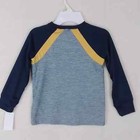 Oshkosh Boys Rash Guard Tee 4 Blue Gray  Active Wear Top Outdoor Long Sleeve