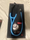 3m Littmann   Cardiology Iv Stethoscope Turquoise Tube - Smoke 27in - Preowned