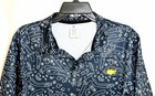 Masters Golf Polo Shirt Augusta National Golf Course Print Garmentone Mens Med