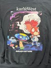 Gildan Kanye West Graduation Sweatshirt Xl Black Heavy Blend Graphic