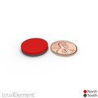 3 4 X 1 8 Inch Neodymium Rare Earth Disc Magnets N52 With Adhesive  12 Pack 