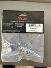 Genuine Fender Chrome Guitar   Bass Strat tele Straplocks Strap Locks Set Pair