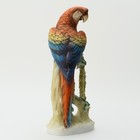 Lefton Macaw   Parrot 9    Figurine Kw1055a - Hand Painted - Vintage