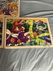 Melissa And Doug  Wooden Puzzle Lot Of 3   2 Dinosaur Puzzles Identical