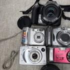 Digital Camera Lot Untested Canon sony coolpix