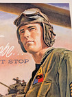 Cold War Era Join U s  Army 3rd Armored Division Poster Print Tanks Europe 11x14