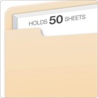 New Pendaflex File Jackets Manila Letter Size Flat 100 box Fast Shipping