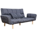 54  Modern Living Room Recliner Sofa  Convertible Sofa Bed 2-seat Loveseat Sofa