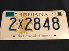 Lot Of 11 Indiana License Plates 1976 - 2002 - All Different Designs