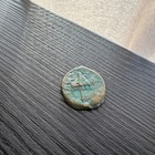 Roman Empire Coin - Judaea - Prutah - Herod Agrippa  37-43 Ad  Brockage  t598