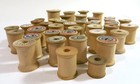 Lot 38 Vintage   Antique Sewing Thread Wooden Spools     Empty