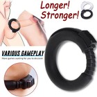Cock Ring Male Adjustable Super Strong Stay Harder Penis Rings Enhancer Sex Toys
