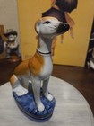 Vintage Staffordshire Style Greyhound Dog Figurine Pre-owned Great Condition