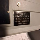 Walz 8mm Movie Editor Model 3 Mint Working W  Power Cord   Cover Japan Mfg
