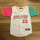 Fernando Tatis Jr  Padres City Connect Stitched Kid Jersey White Youth Small 8 9