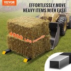 Vevor Clamp On Pallet Forks 4000lbs Tractor Forks 60  Adjustable Bucket Forks