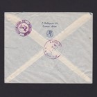Argentina 1946  Registered Air Mail From Buenos Aires To Pittsburgh Usa