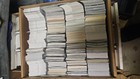 Usps Medium Flat Rate Box Full Of Assorted Sports Cards Estate Sale Bulk Collect