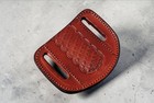 Custom Made Cow Leather Knife Sheath For Folding Pocket Knife 1308