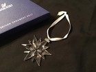 Swarovski 2017 Christmas Crystal Ornament  5257589  With Box