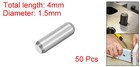 50pcs  Dowel Pins M1 5 1 5mm  X 4mm Stainless Steel Shelf Support Peg Pin Rod