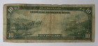 1914  10 Federal Reserve Note Cleveland Dist  Burke mcadoo Fr  916 Fine