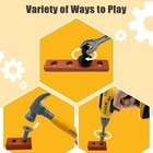 Pretend Play Kids Construction Kits  Kids Tool Set With Electronic Toy Drill   