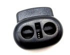 3 16  Cord Lock 2 Hole Spring Loaded Premium For Rope Lace Bag Pack Hat Cloths