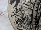 Suicide Silence Autographed Drumhead  Signed By Alex Lopez  Mitch Lucker 4 20 09