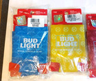 New 8 Authentic Nfl Bud Light Beer Bottle Can Koozie Coozie
